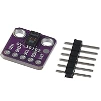 Vista 2 de MAX30102 Sensor de clic de frecuencia cardíaca, reemplazo de baja potencia MAX30100, módulo de sensor de pulso de solución SpO2, módulo de sensor