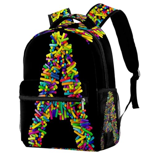 Sac à dos d'école et sac de voyage décontracté pour femmes 40cm