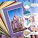 Golden State Art, Acid Free Pack of 50 Mix 5x7 Photo Mats Mattes Matting with White Core Bevel Cut for 4x6 Pictures in Premier