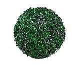 Buchsbaumkugel künstlich Ø 27cm ZJ (ganze Kugel - Keine 2 Hälften) Buchskugel Buxkugel Buchsbaum Außenbereich Outdoor