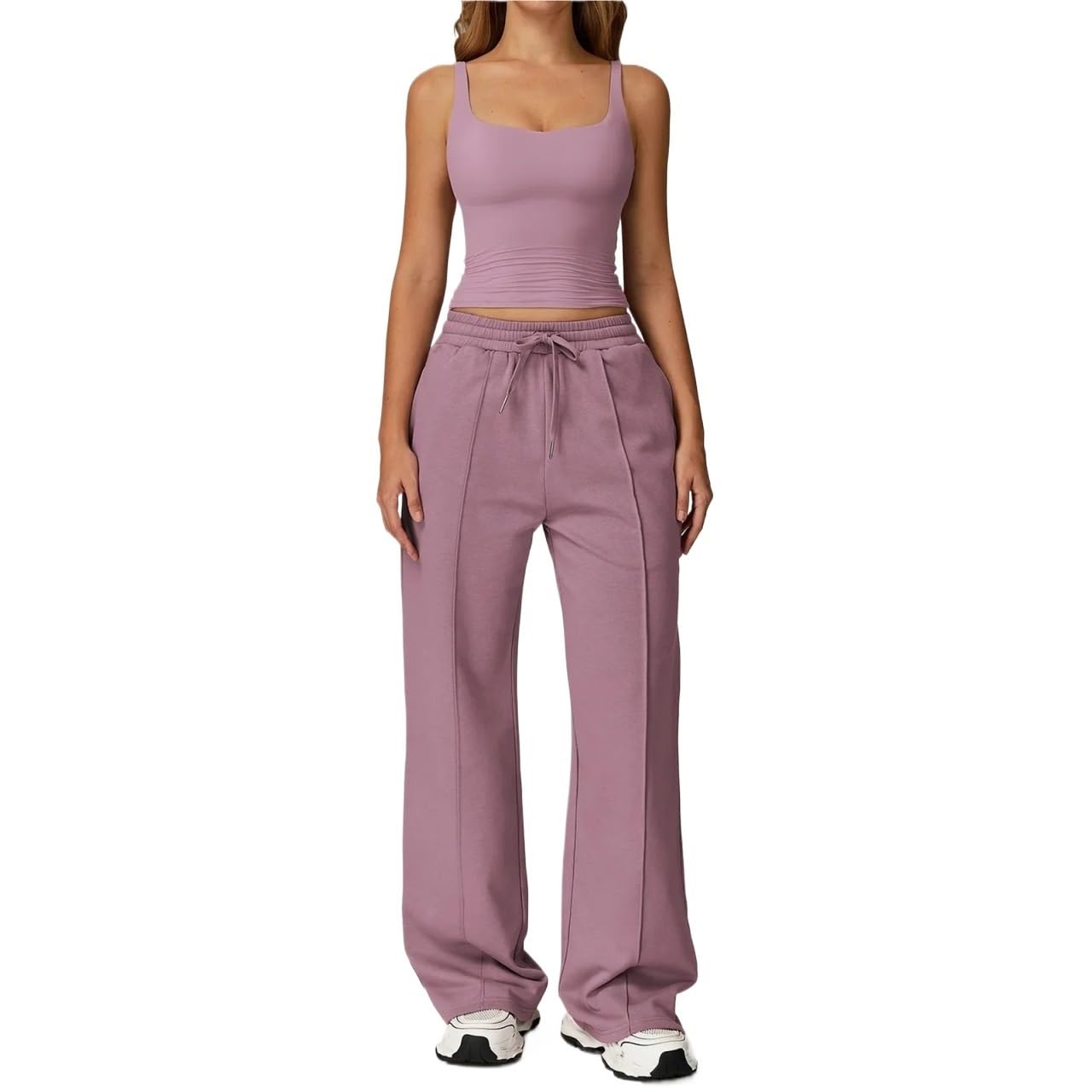 Ensemble Yoga Femme Ensemble de Yoga 2 pièces, vêtements Gymnastique for Femmes, survêtement, Sensation Nue, Ensembles d'entraînement, Push Up, Costume Fitness, Course à Pied