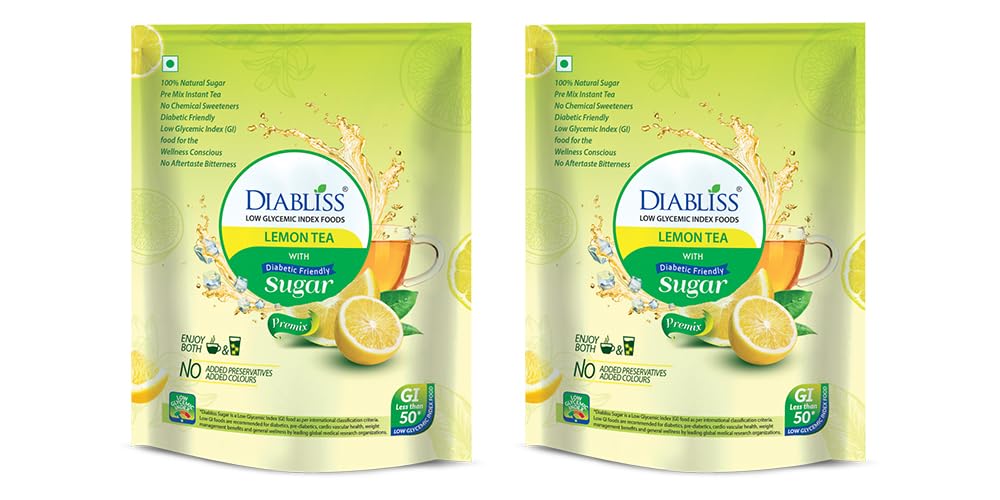 DiaBliss Herbal Diabetic Friendly Lemon Tea 500g - Low Glycemic Food (B07F863WJR) Amazon Price History, Amazon Price Tracker