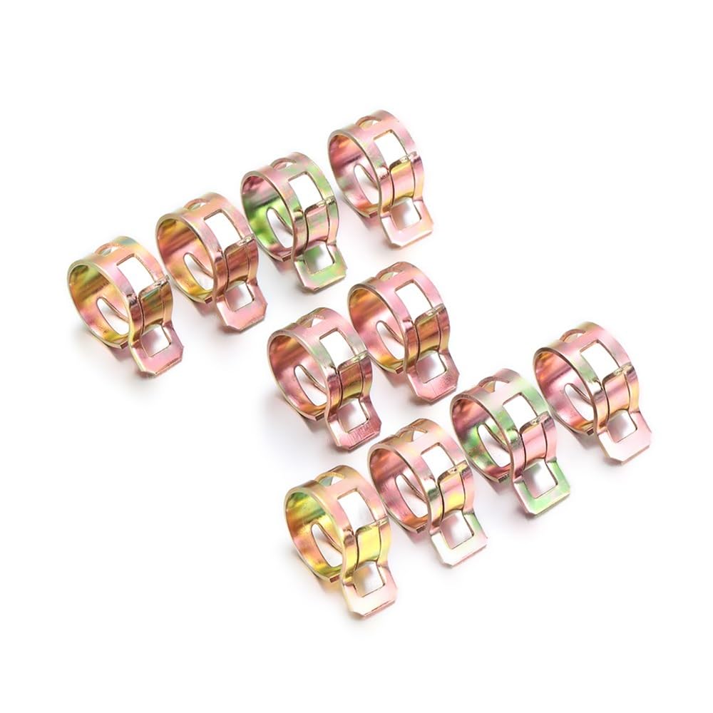 Clips à Ressort Pour Tuyau 5-16 Mm – Pince à Tube Carburant/eau/air, Lot Au Choix !