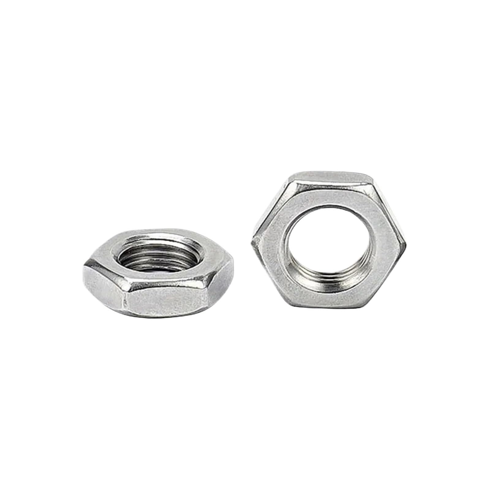 Écrou fin métrique hexagonal pour fixations étroites sur châssis métallique