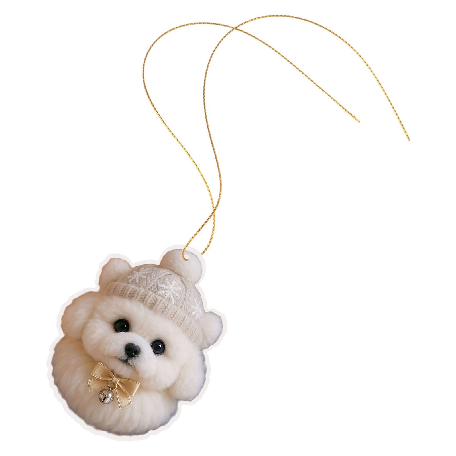CAZSTYK Festives Pet Charm Decoration Creating Joyfulness Atmospheres in Pet Environment and Home Decoration Llaveros Mochilas