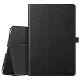Fintie iPad 9.7 2018/2017, iPad Air 2, iPad Air Case - [Corner Protection] Premium Vegan Leather Folio Stand Cover, Auto Wake/Sleep for iPad 6th / 5th Gen, iPad Air 1/2, Black