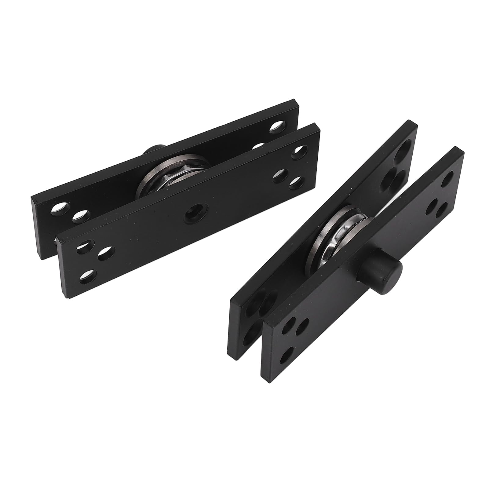 Charnière de porte dissimulée en acier inoxydable Lot de 2 avec rotation 360