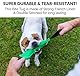Bull Fit Beisswurst für Hunde, 30 cm, mit Zwei Schlaufen - Sehr Robustes Hundespielzeug zum Training, Tauziehen und Zerrspiele mit Hund - Aus hochwertigem Baumwolle-Nylon handgefertigt (Orange)