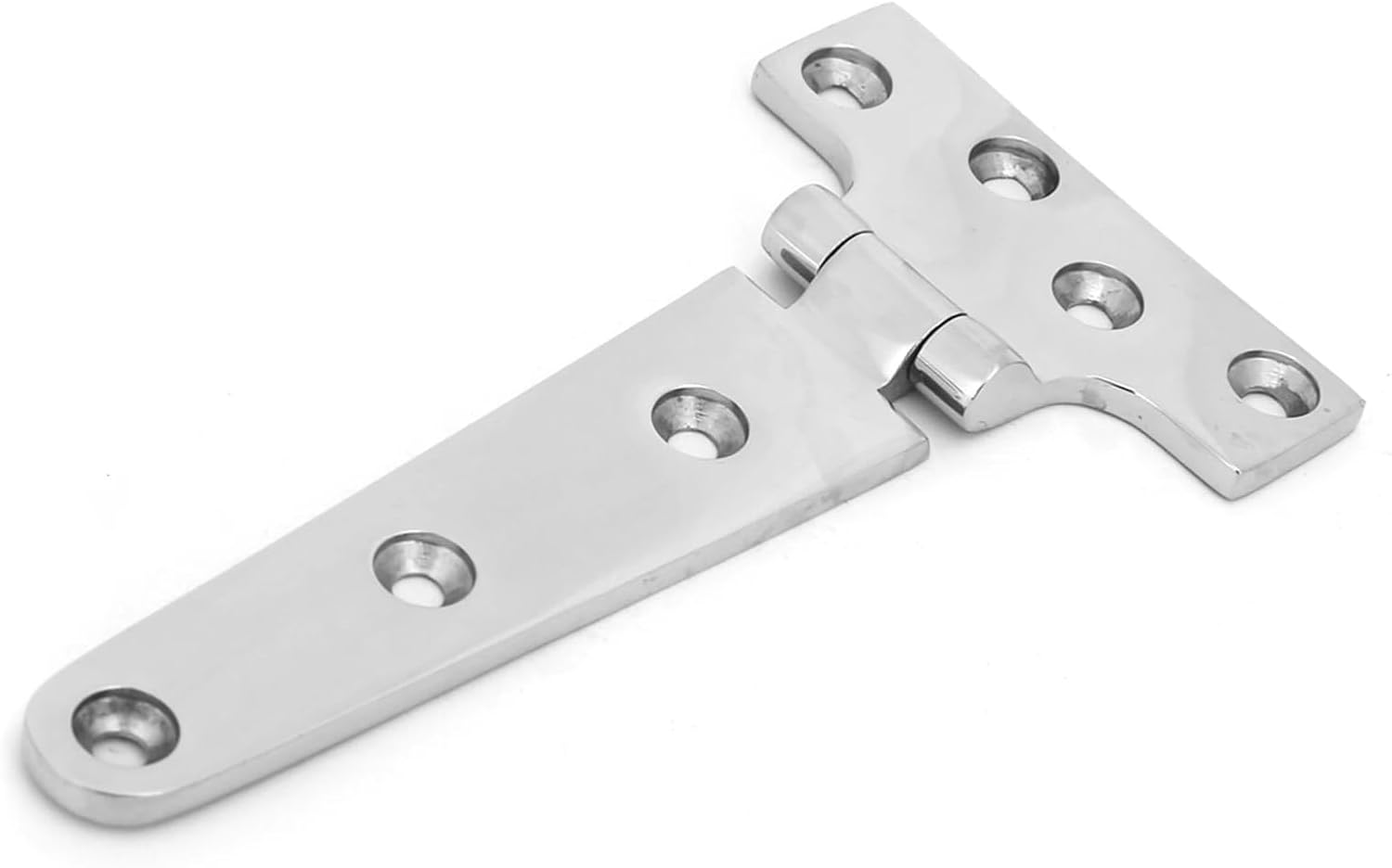 Door Hinge Gate Butt Hinge Hinge T Type Hinge Thickened Stainless Steel T Type Hinge 1Pcs