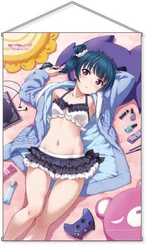 Amazon ラブライブ サンシャイン 津島善子 B1タペストリーシリーズ Ver 水着 タテ約103cm ヨコ約72 8cm アニメ 萌えグッズ 通販