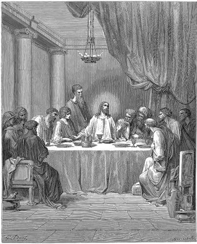 Pinturas Murales para Paredes Vacías Cuadro Religioso de Gustave Doré 60x90cm