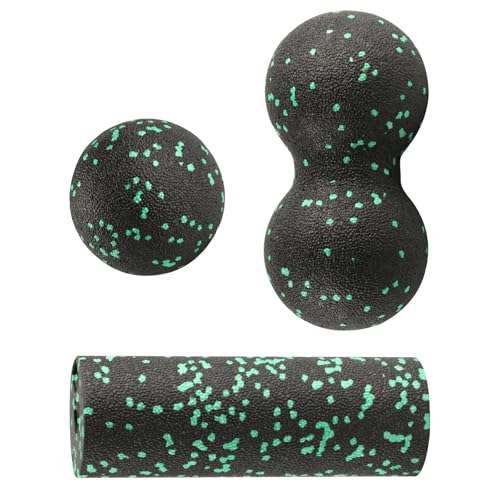 3 STK Faszienball Set und Faszienrolle Set, Faszienrolle Wirbelsäule,...