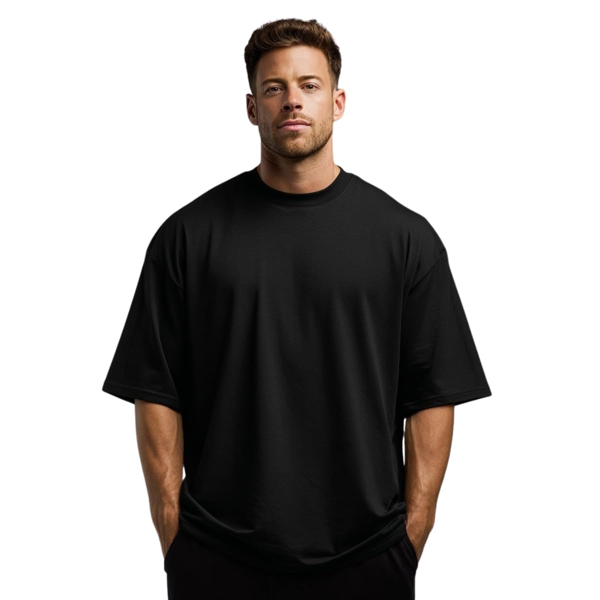 Camiseta Oversized Masculina Macbee 100% Algodão Premium