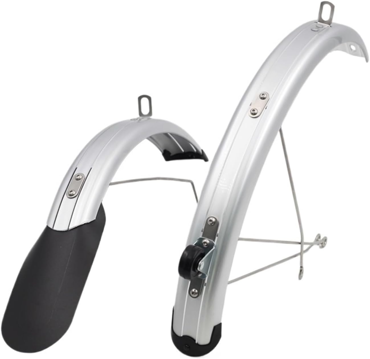 Fahrrad Schutzblech Fahrrad-Kotflügel-Set, Kotflügel for Mit Radstrebe, Fahrradschlamm, Wasserschutz, Teile-Zubehör