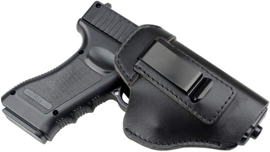 Hunting Holster Leather Gun Holster for Glock 17 19 21 23 26 Beretta 92 Sig Sauer P226 SP2022 Tactical Concealed IWB (2 Colors Oprtional)
