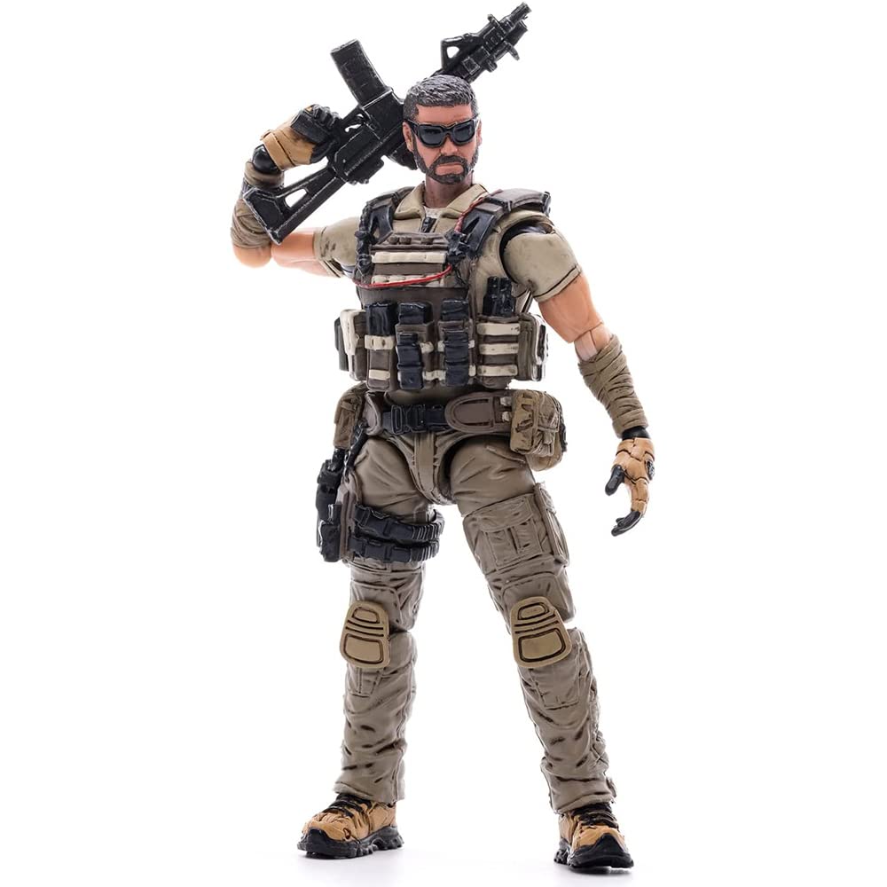 Amazon.com: JOYTOY 1/18 Action Figures 4 in Mercenary Trio