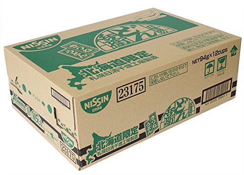 【北海道限定】日清 北のどん兵衛 きつねうどん 【12個入/1ケース】