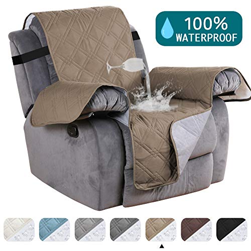 Waterproof Recliner Chair Cover For Small Recliners Pet Quilted Sofa Covers for Leather