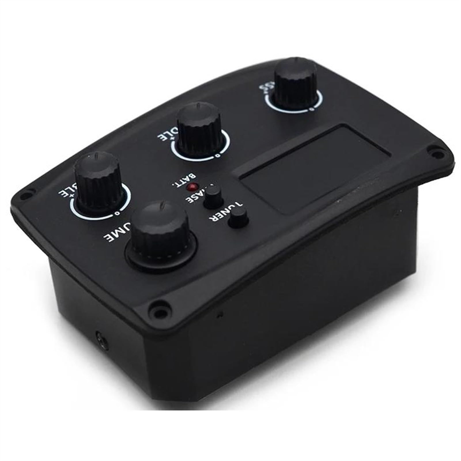 10 Pezzi Preamplificatore EQ Per Chitarra Acustica 70 * 48mm Con Accordatore Digitale EQ A 3 Bande Equalizzatore Con Accordatore Pickup Per Chitarra
