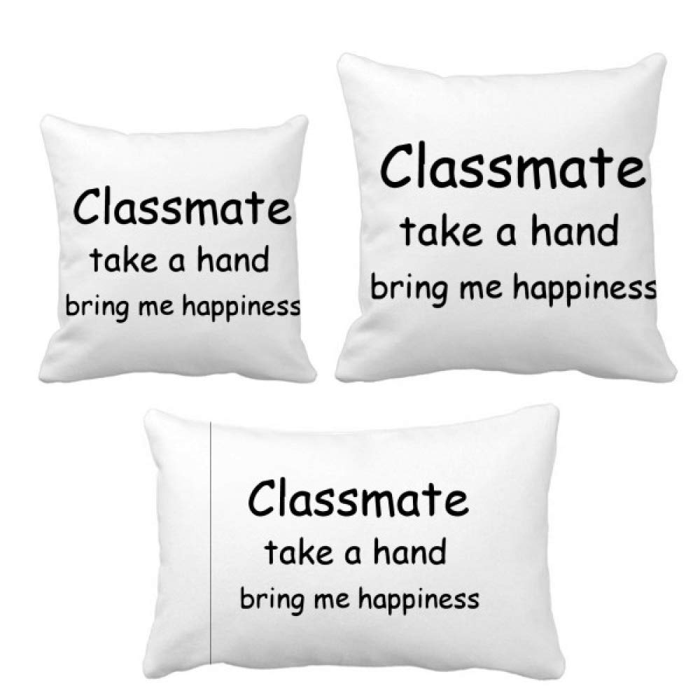 Parure de coussin Happiness le cadeau déco parfait pour un canapé chaleureux