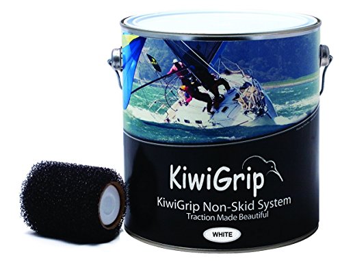 KiwiGrip Non-Skid Deck System, Grey, 4 Liter, KG10124R