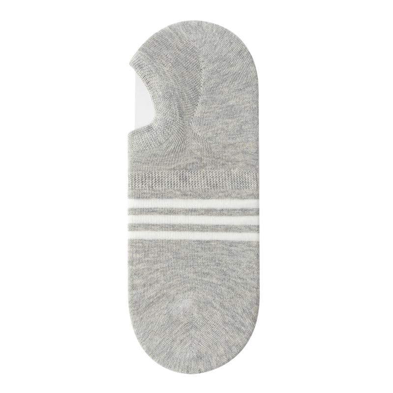 Chaussettes invisibles homme antidérapantes en silicone anti-humidité