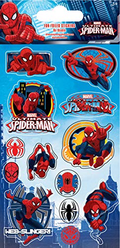 Price comparison product image Spider-Man Sparkly Reusable Stickers