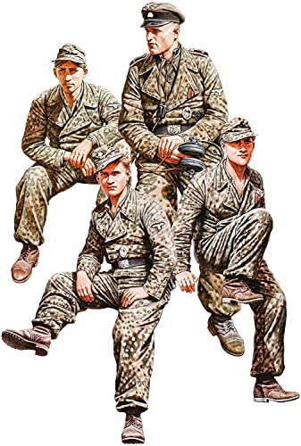 Miniart 1:35 - Panzer Crew, France 1944, Geformte Farbe