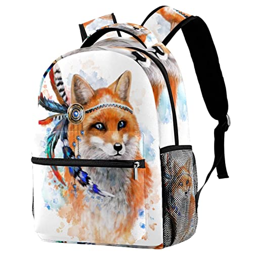 Sac à dos renard robuste anti déchirure pour le collège et le camping