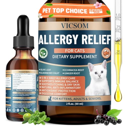VICSOM Cat Allergy Relief Drops