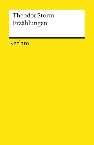 Erzählungen: Storm, Theodor – Deutsch-Lektüre, Deutsche Klassiker der Literatur – 6144 (Reclams Universal-Bibliothek)