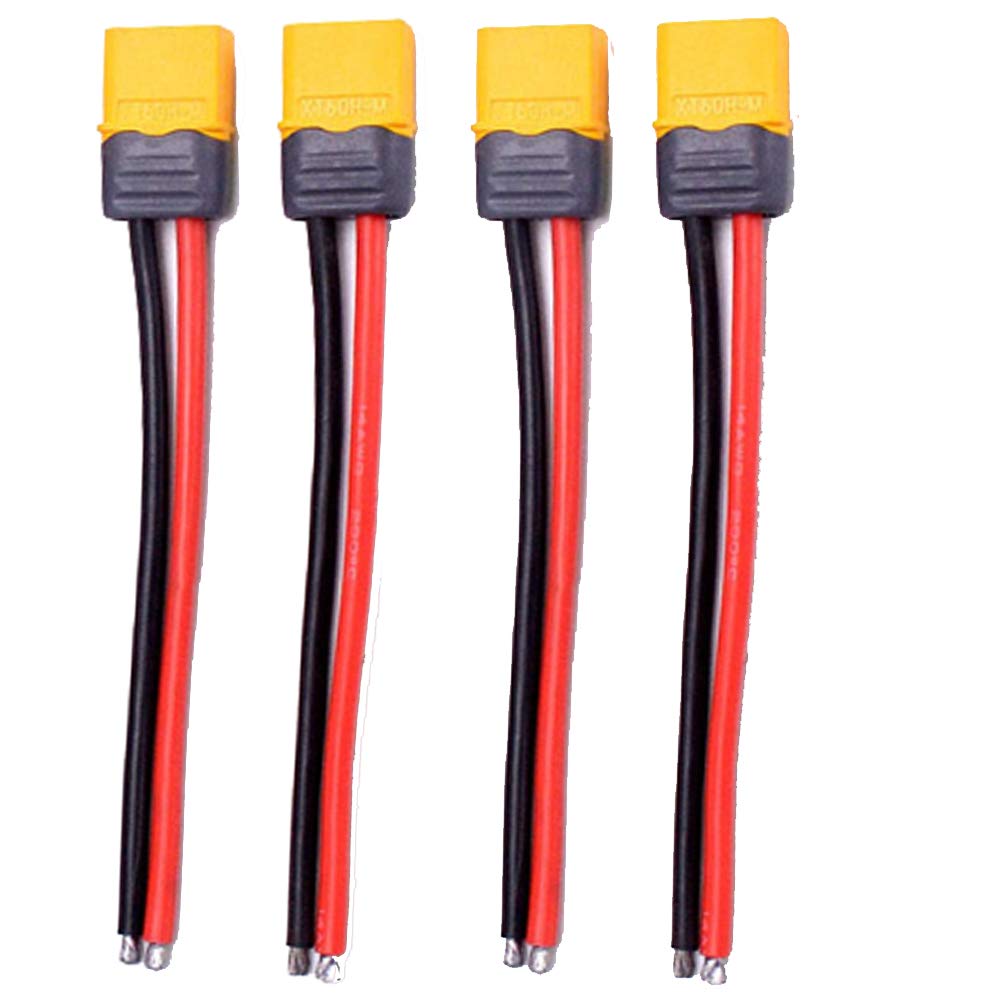 Adattatore Cavo XT60 Femmina A TRX Maschio – 100mm 12AWG Per Lipo E Modellismo RC