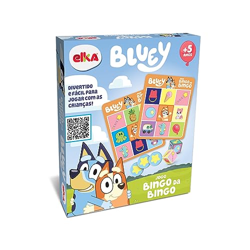 Jogo Bingo da Bingo - Bluey para Criança 5 anos