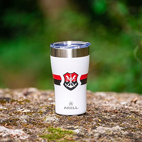 Copo Térmico Arell oficial do FLAMENGO - Tulip Pint - 500ml - (Aquático)