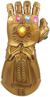 New Infinity Gauntlet for Kids, Thanos Gloves Led with Removable Magnet Infinity Stones-3 Flash Mode.