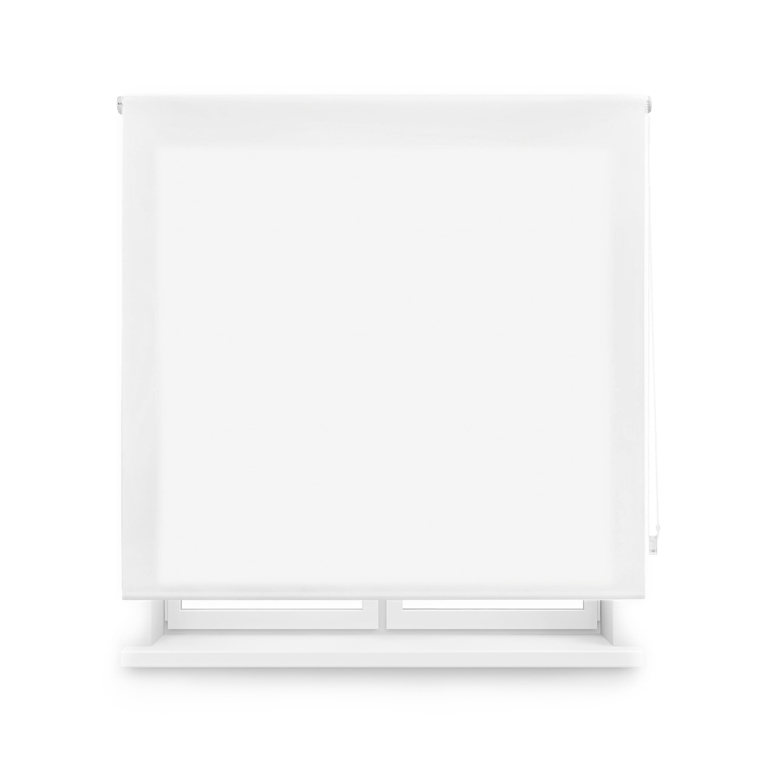 Blindecor Translucent to Measure Blind | Custom Roller Blind | Off White | 100 x 250 cm (W x H) Fabric Size 97 x 245 cm | Translucent Roller Blinds for Windows