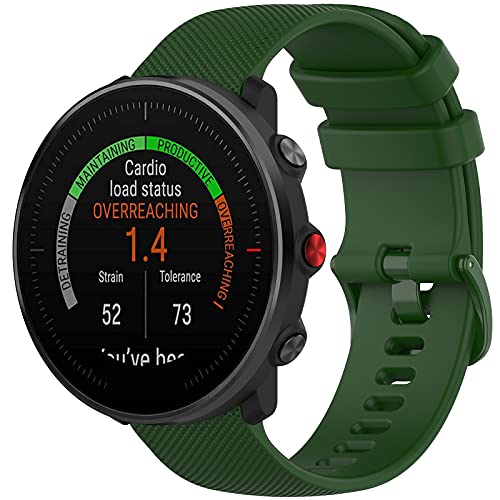 Image of Fit for Polar Ignite /Polar Unite Watch Band Women Men, Sport Silicone Replacement Bands Straps Wristbands Bracelet Accessories Fit for Polar Unite /Polar Ignite Smartwatch