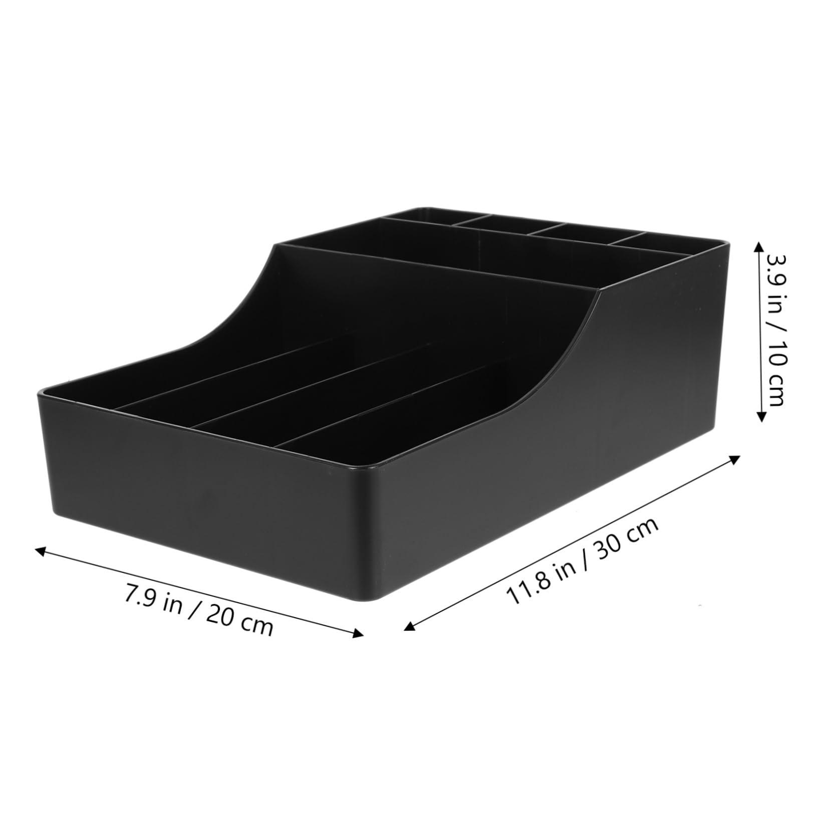 VALICLUD Kaffeebecherhalter aus Pp-material Kaffeezubehör-organizer mit Fächeraufteilung Strohhalmbox und Gewürz-organizer für Theken-dekoration Praktische Aufbewahrungsbox