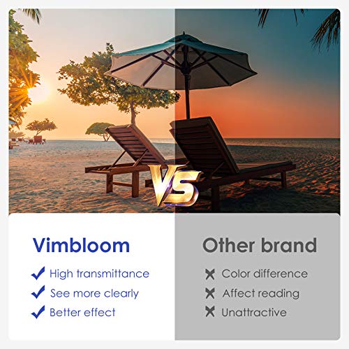 Vimbloom Bluelight VI387 Zonnebril met blauw lichtfilter, UV-blauw licht, blokkerende glazen, anti-reflectie, voor dames en heren, zonder sterkte, ontspiegeld - Image 7