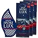 Areon Sport LUX Quality Perfume/Cologne Cardboard Car & Home Air Freshener, Carbon (Pack of 3)