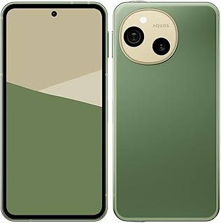 AQUOS sense10 6.1型 8GB/256GB カーキーグリーン SIMフリースマートフォン SH-M33B-G