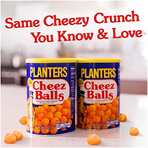 Planters Cheez Balls Cheese Flavored Snacks, Original, 2.75 OZ (Pack - 2)