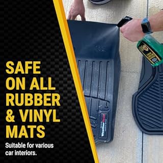 McKee's 37 - Floor Mat & Cargo Liner Rejuvenator | 2-in-1 Rubber Rejuvenator & Car Floor Mat Cleaner for Auto Detailing, Water-Based Formula (22oz)