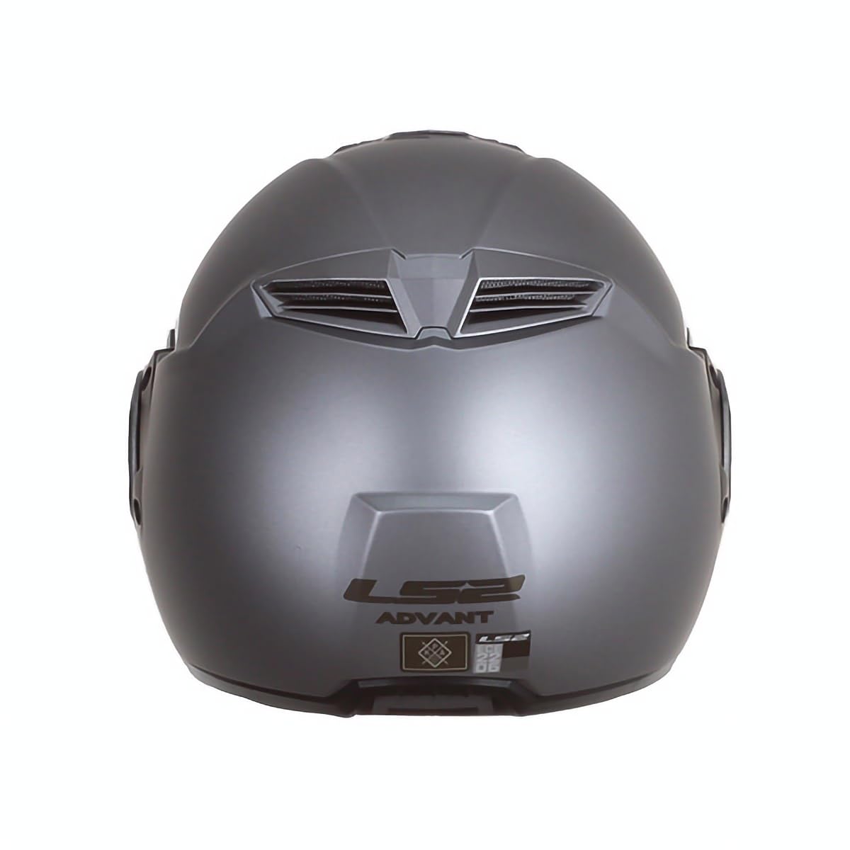 LS2, Casco Moto Modulare ADVANT SOLID Matt Titanium, L