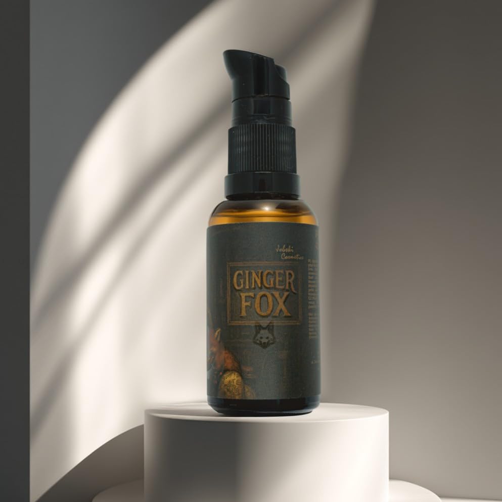 Aceite para la barba Ginger Fox ideal para el aseo diario masculino
