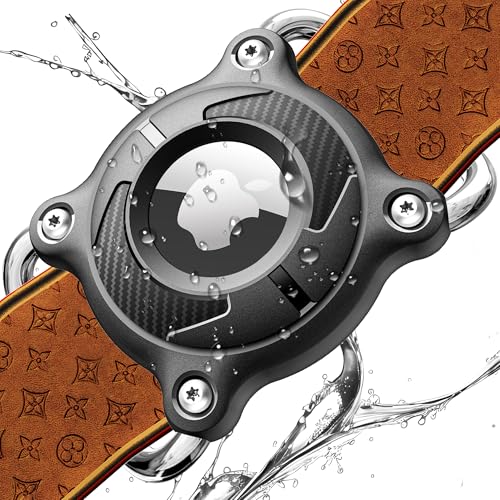 Citymore for Air tag Dog Collar Holder丨IPX8 Waterproof for airtag Dog-Collar 丨for Dogs-Collar with air tag holder丨 air tag Holder for Dog-collar丨Compatible with Apple AirTags丨Fits 1.2" ...