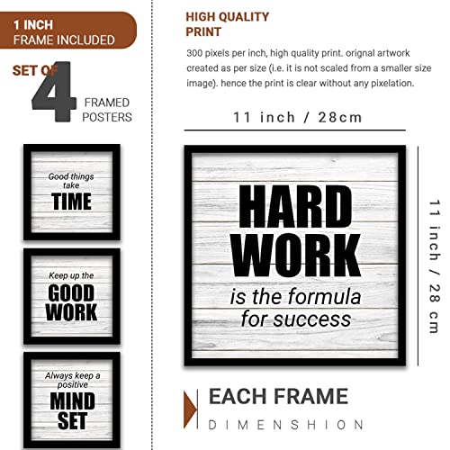 Image of kotart Wood - Frames For Wall Decor - Photo Frames For Wall Decoration - Motivational Wall Poster With Frame - Quotes Wall Frames For Home And Living Room (Art 2, 10x10 inch)