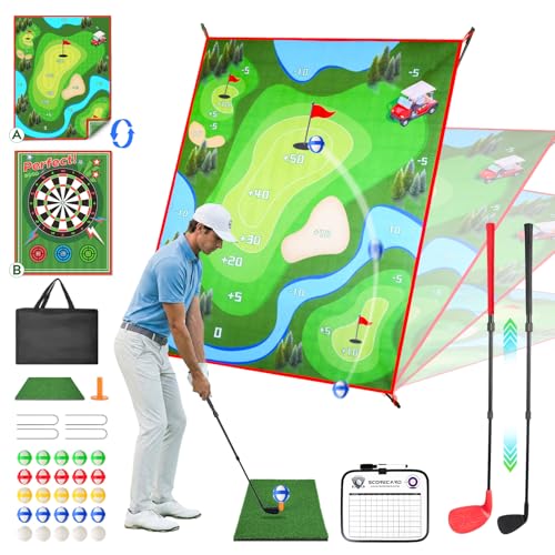 URUQ 2-in-1 Golf Chipping Game