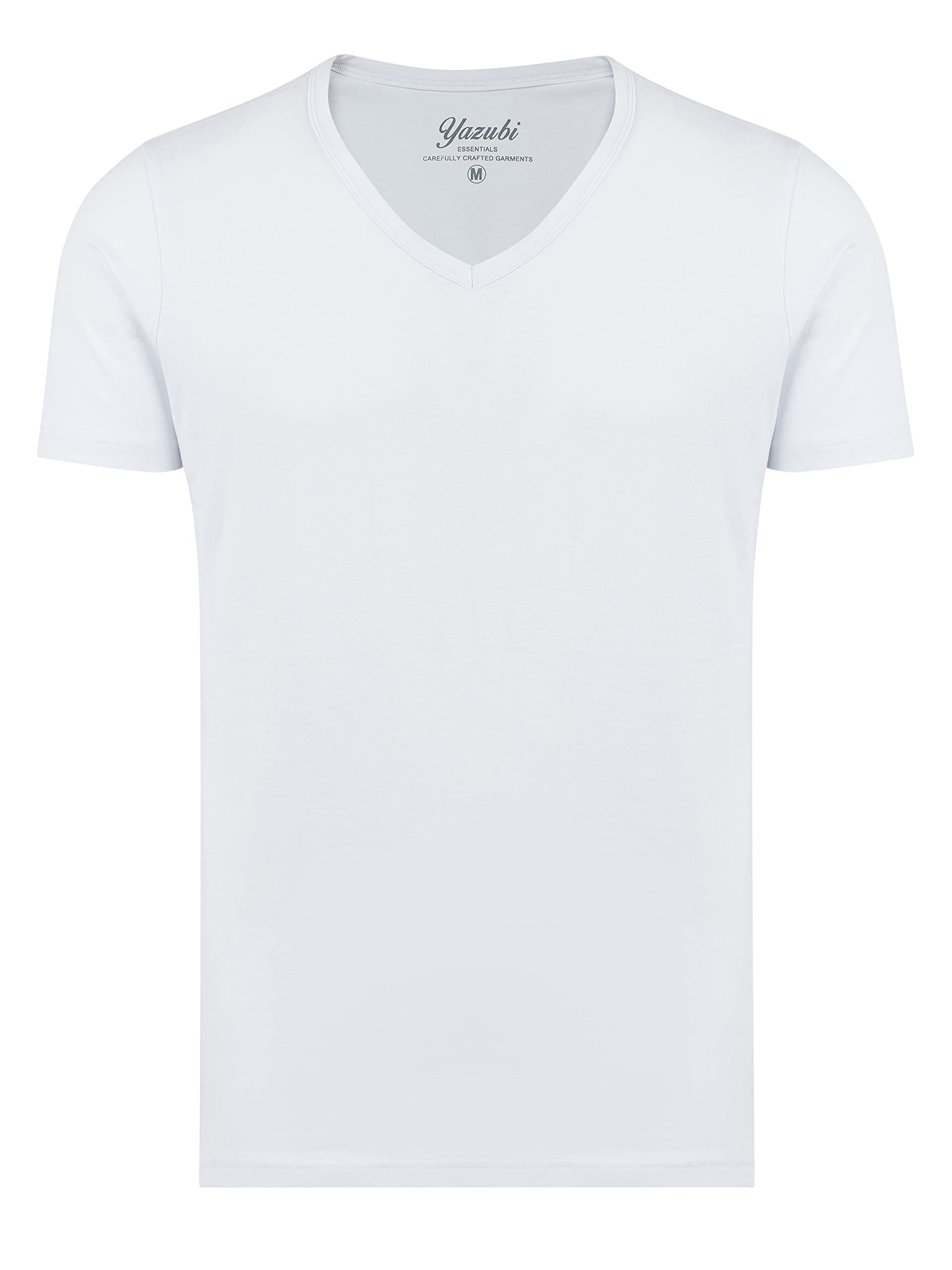 Yazubi Mythic - Herren T-Shirt mit V-Ausschnitt im 5er Pack