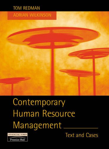 Online Course Pack: Contemporary Human Resource Management Text and ...